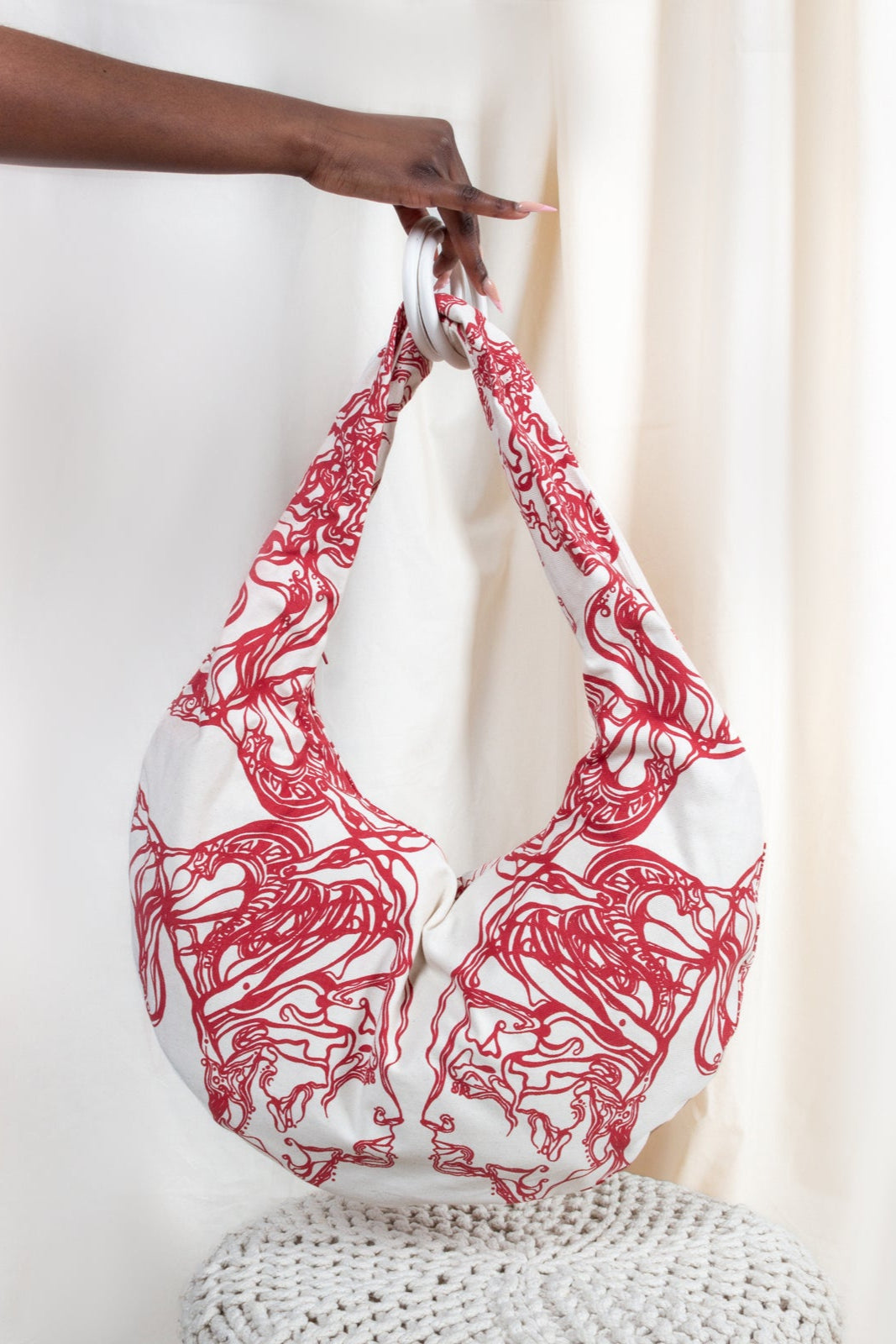 Balu Print Hobo Bag