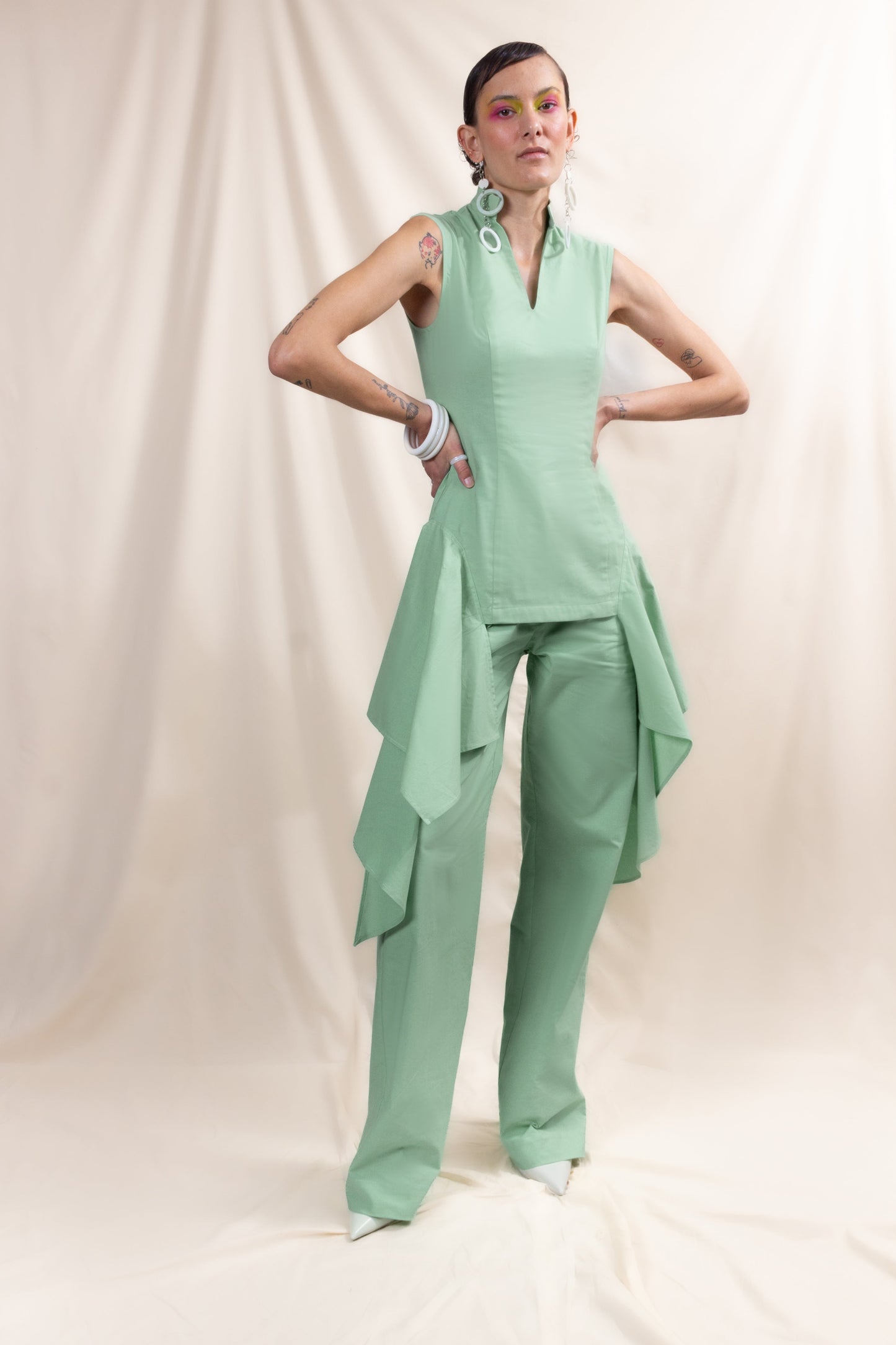 Drape Detail Top (ML134)
