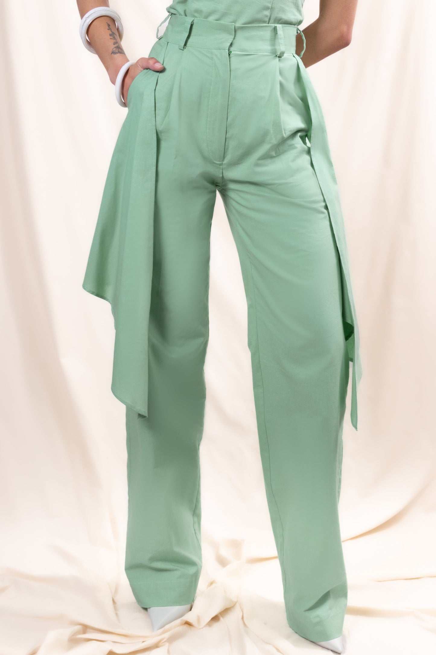 Drape Detail Trouser (ML135)