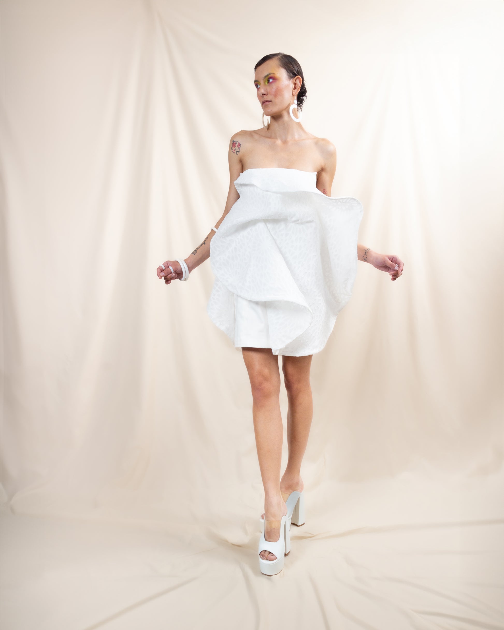 Circular Mini Dress (ML143)