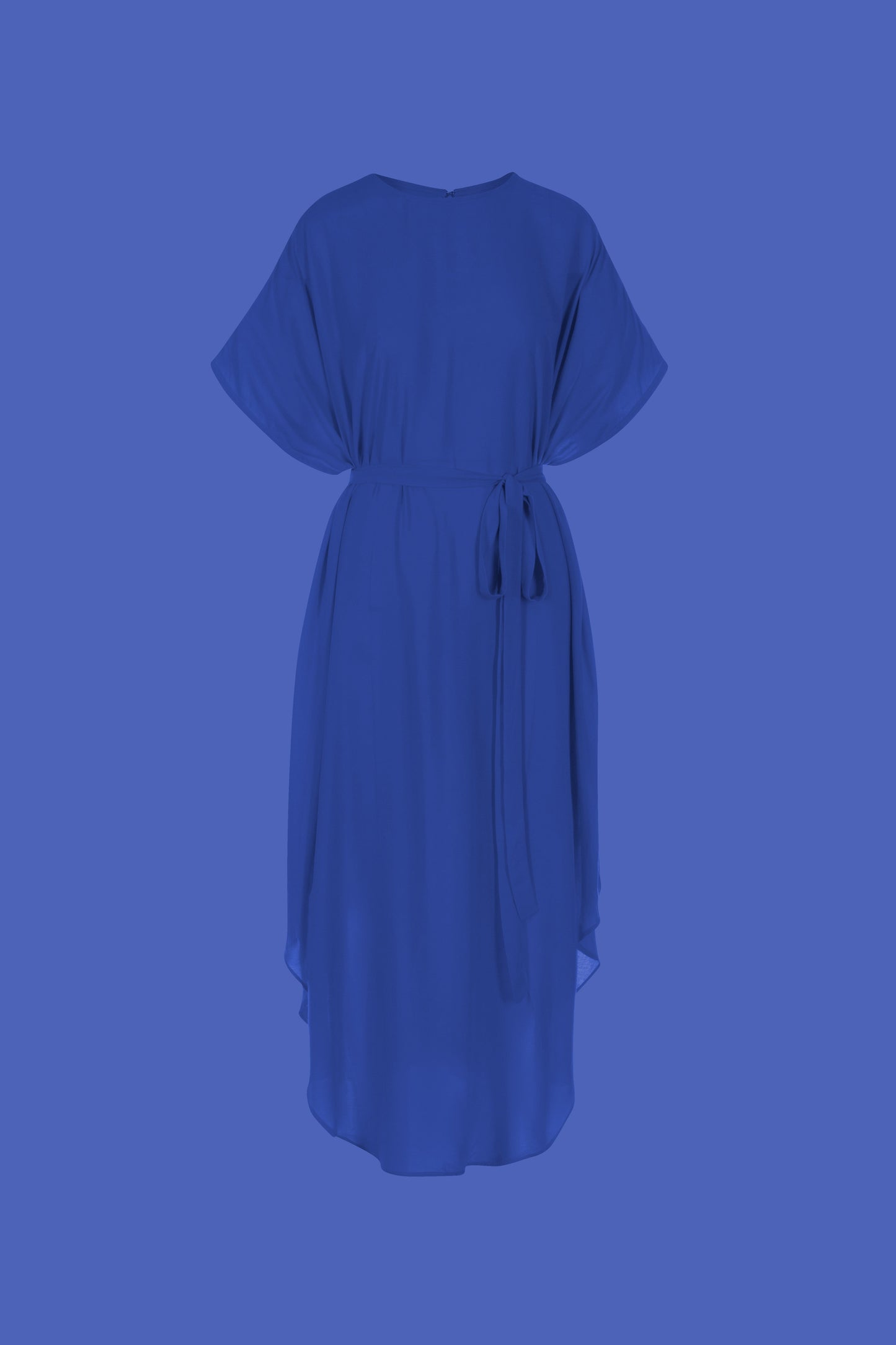 Fishtail Dress (ML66 Cobalt)