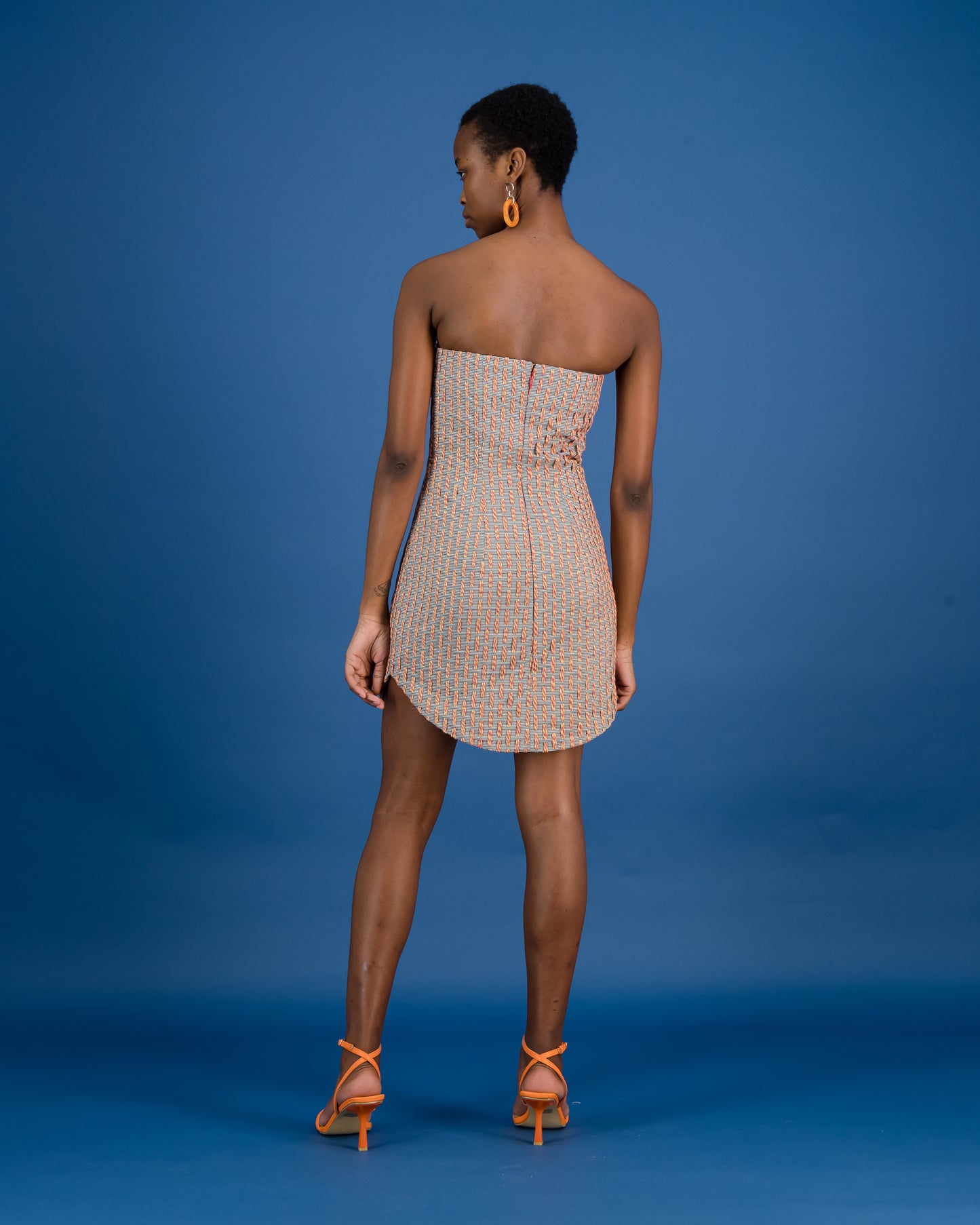 Embroidered Mini Dress (ML42)