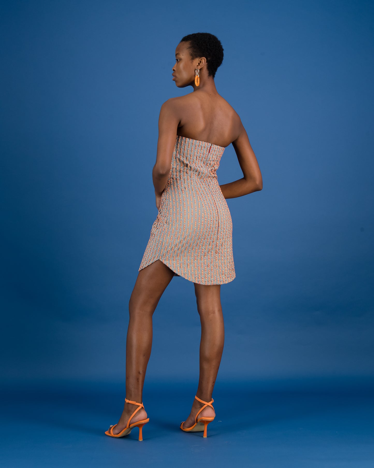 Embroidered Mini Dress (ML42)
