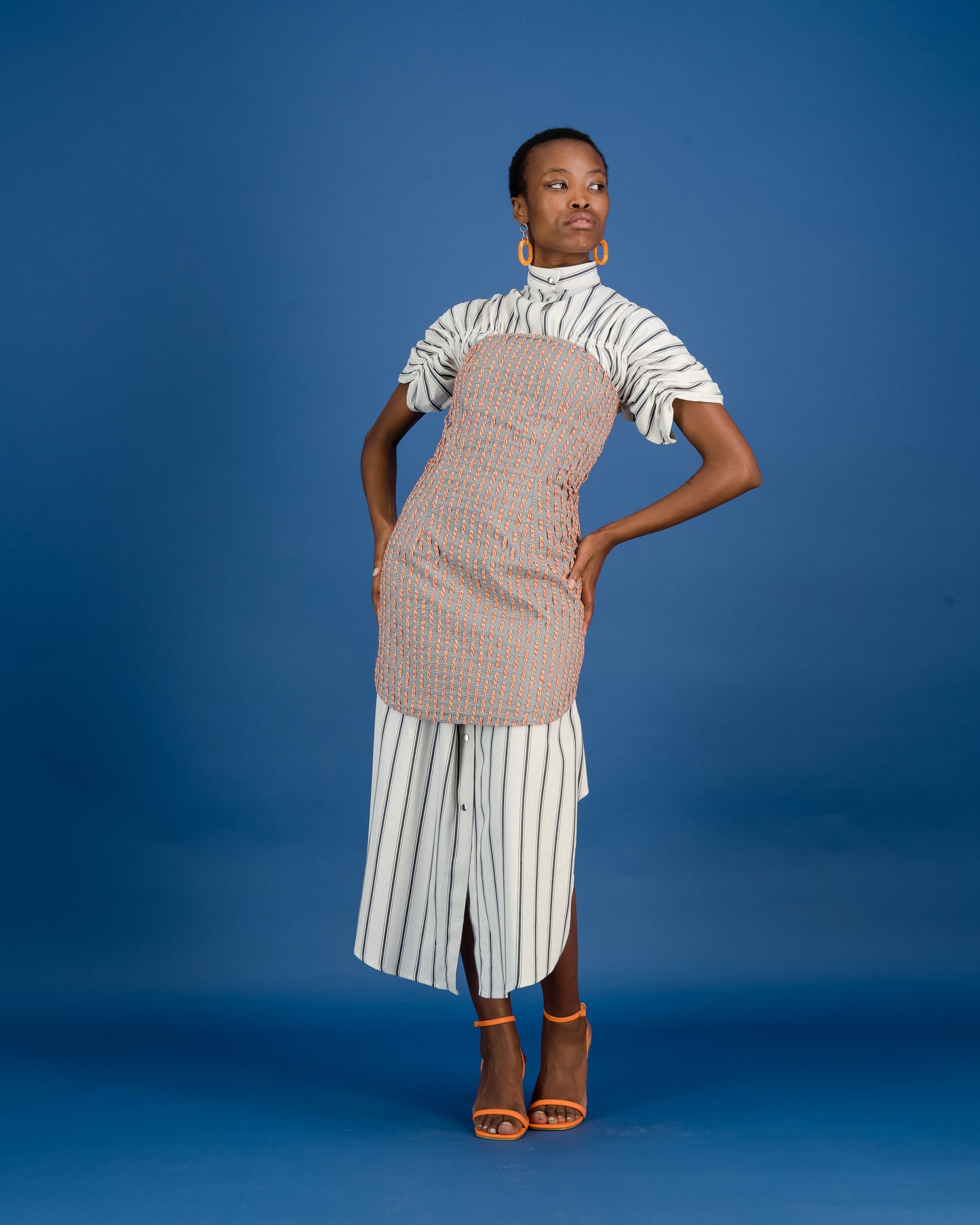 Embroidered Mini Dress (ML42)
