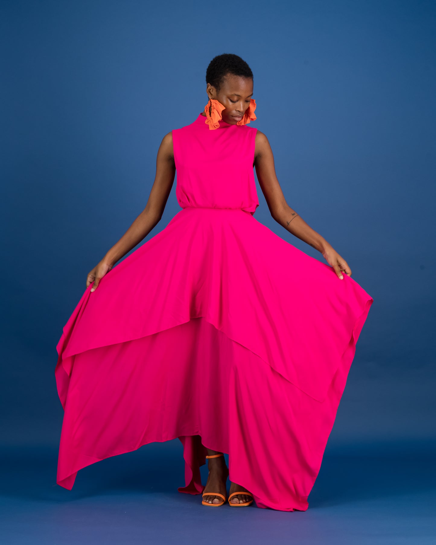Double Drape Skirt (ML41)