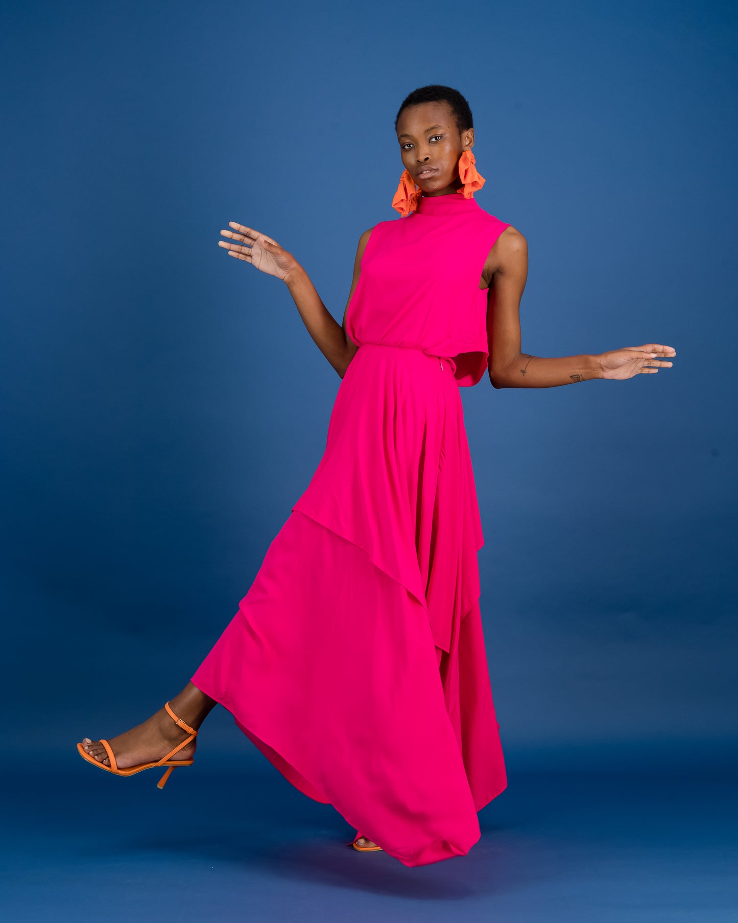 Double Drape Skirt (ML41)