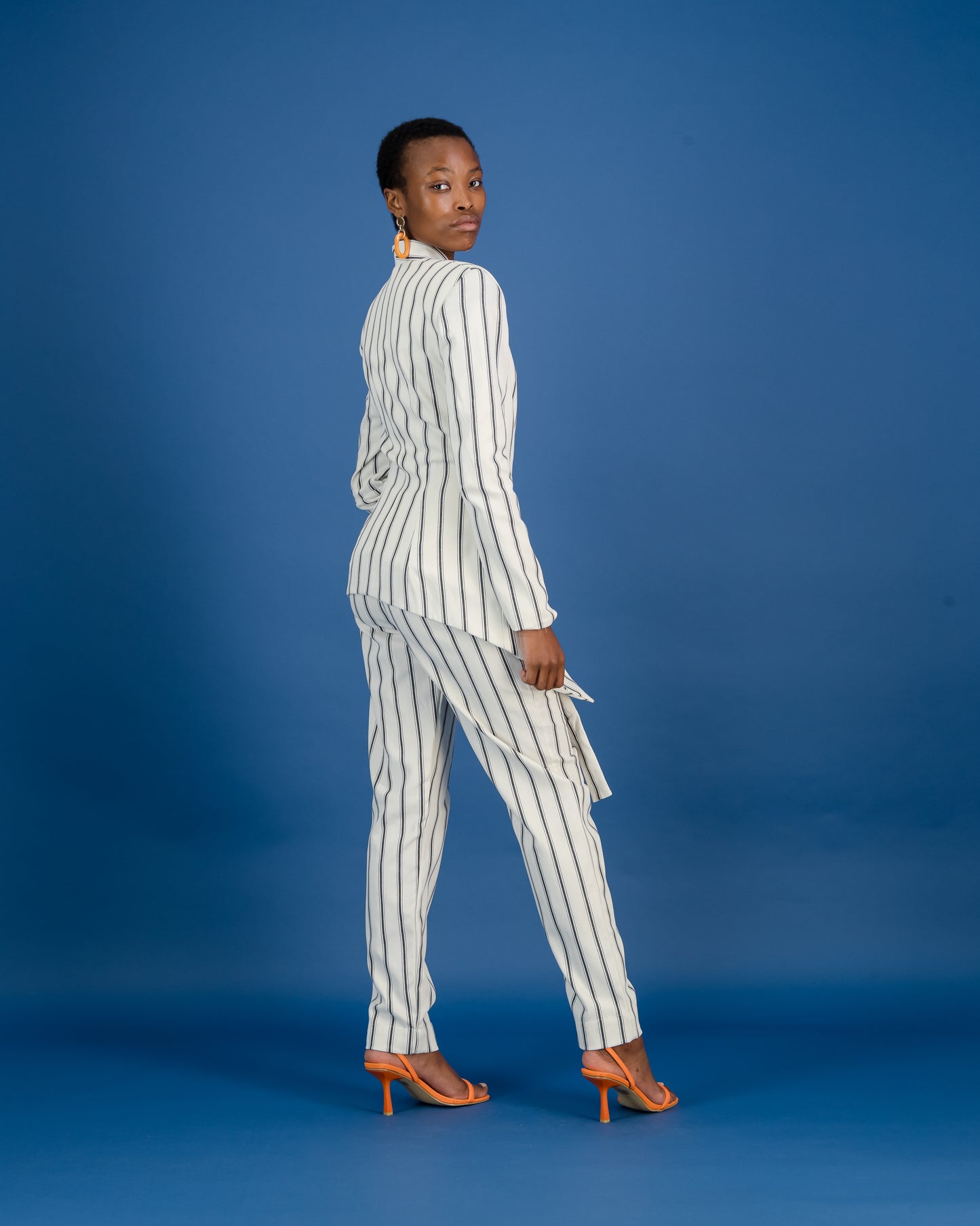Dipped Hem Blazer (ML133)