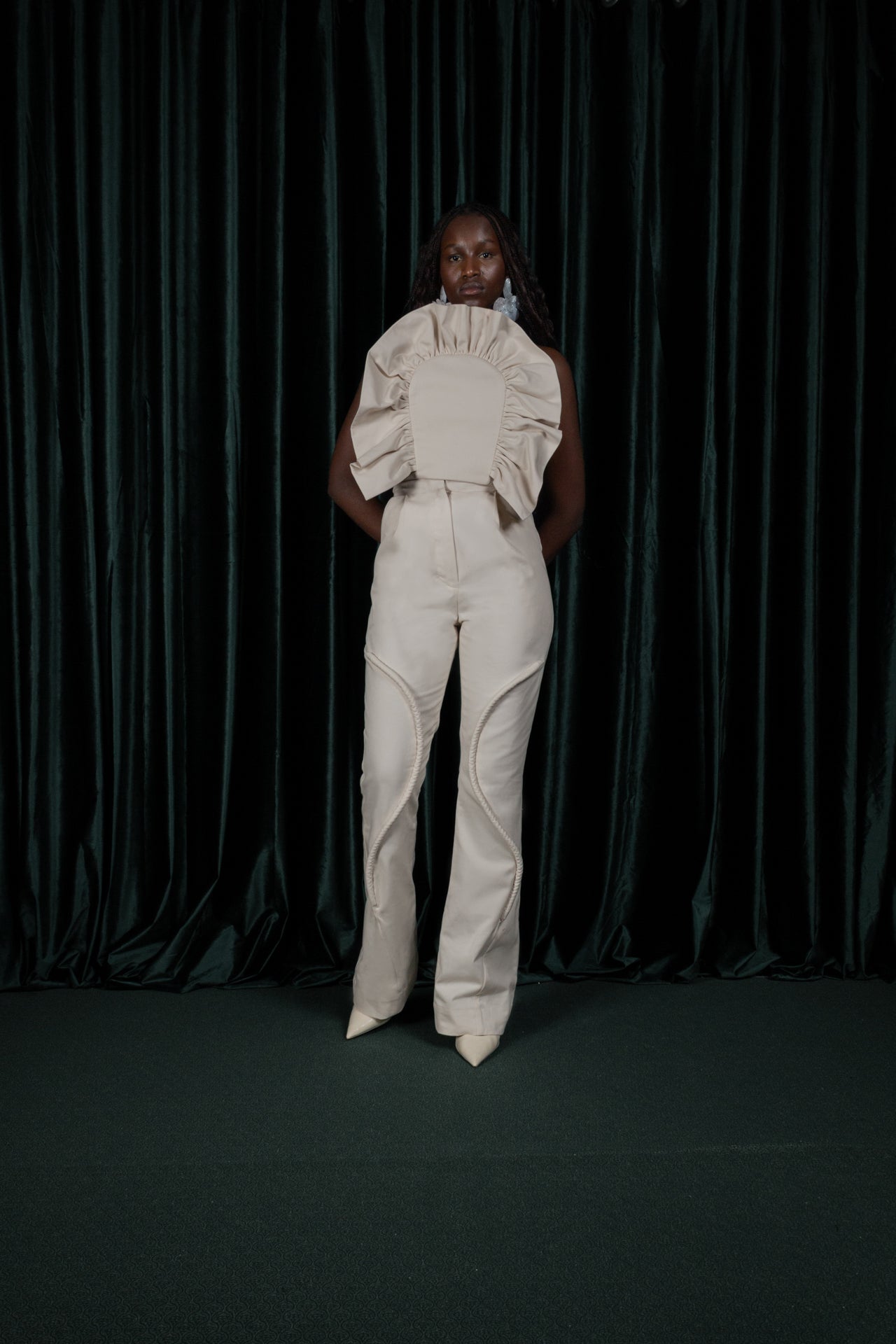 Root Denim Kick Flare Trouser (ML176)