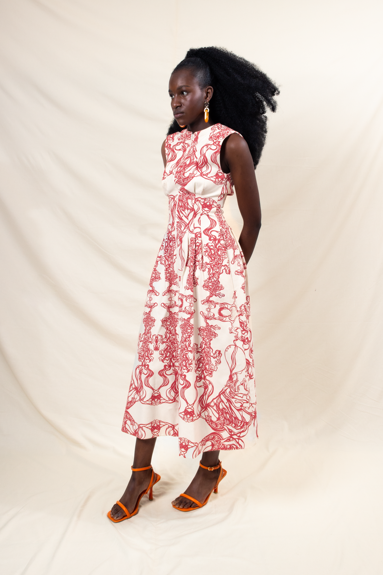 Printed Utility Dress (ML15)