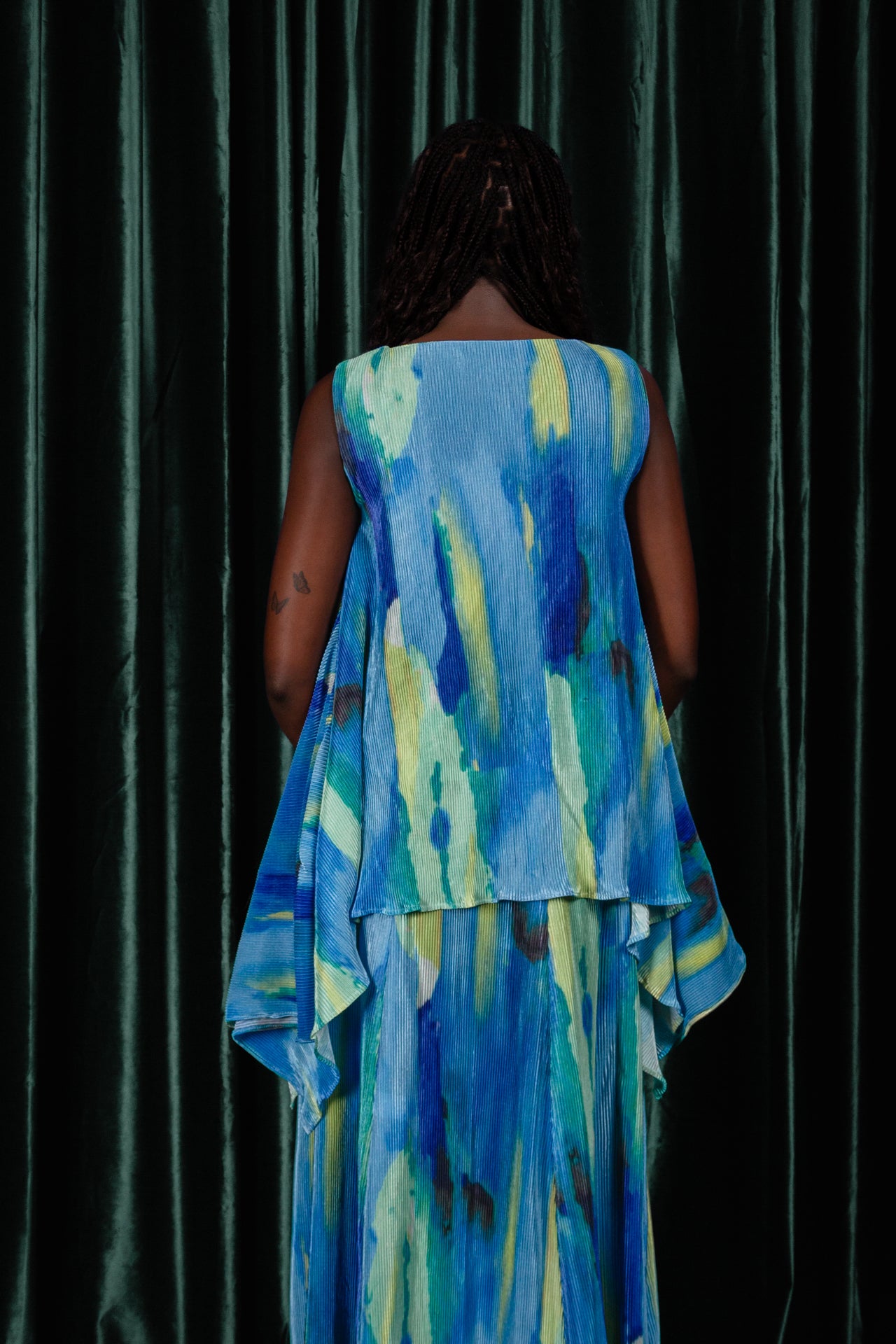 Water Lilly Peplum Top (ML162)