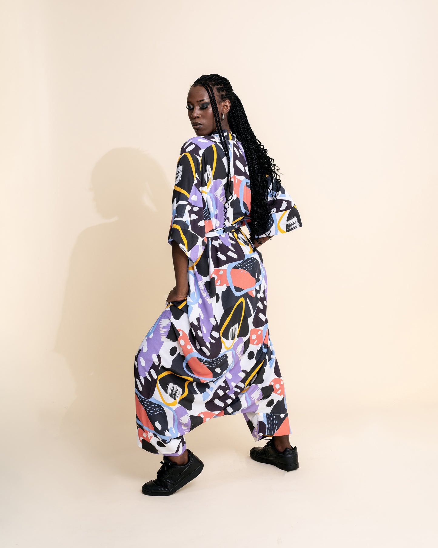 Printed Zero Waste Jumpsuit (ML25P)