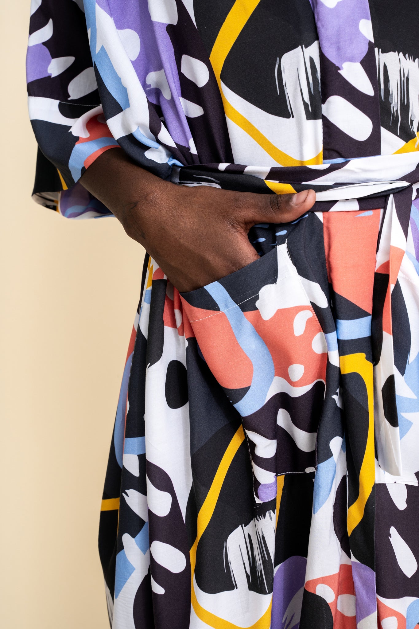 Printed Zero Waste Jumpsuit (ML25P)