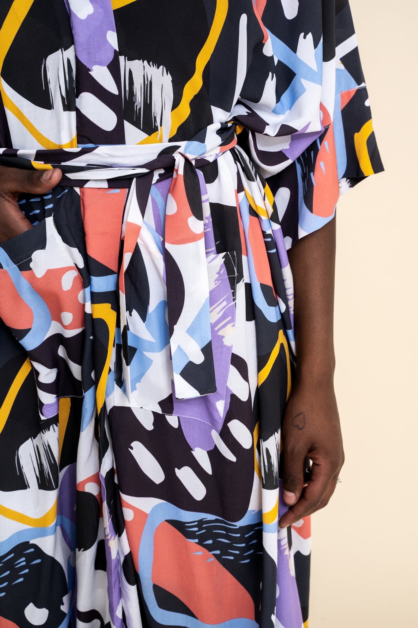 Printed Zero Waste Jumpsuit (ML25P)