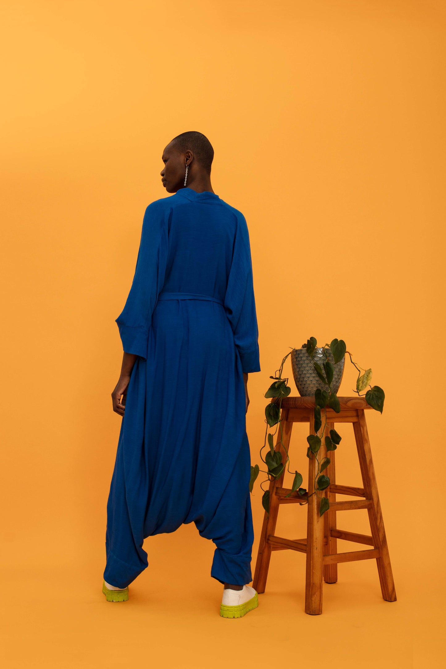 Zero Waste Jumpsuit Invisible Zip  (ML25)