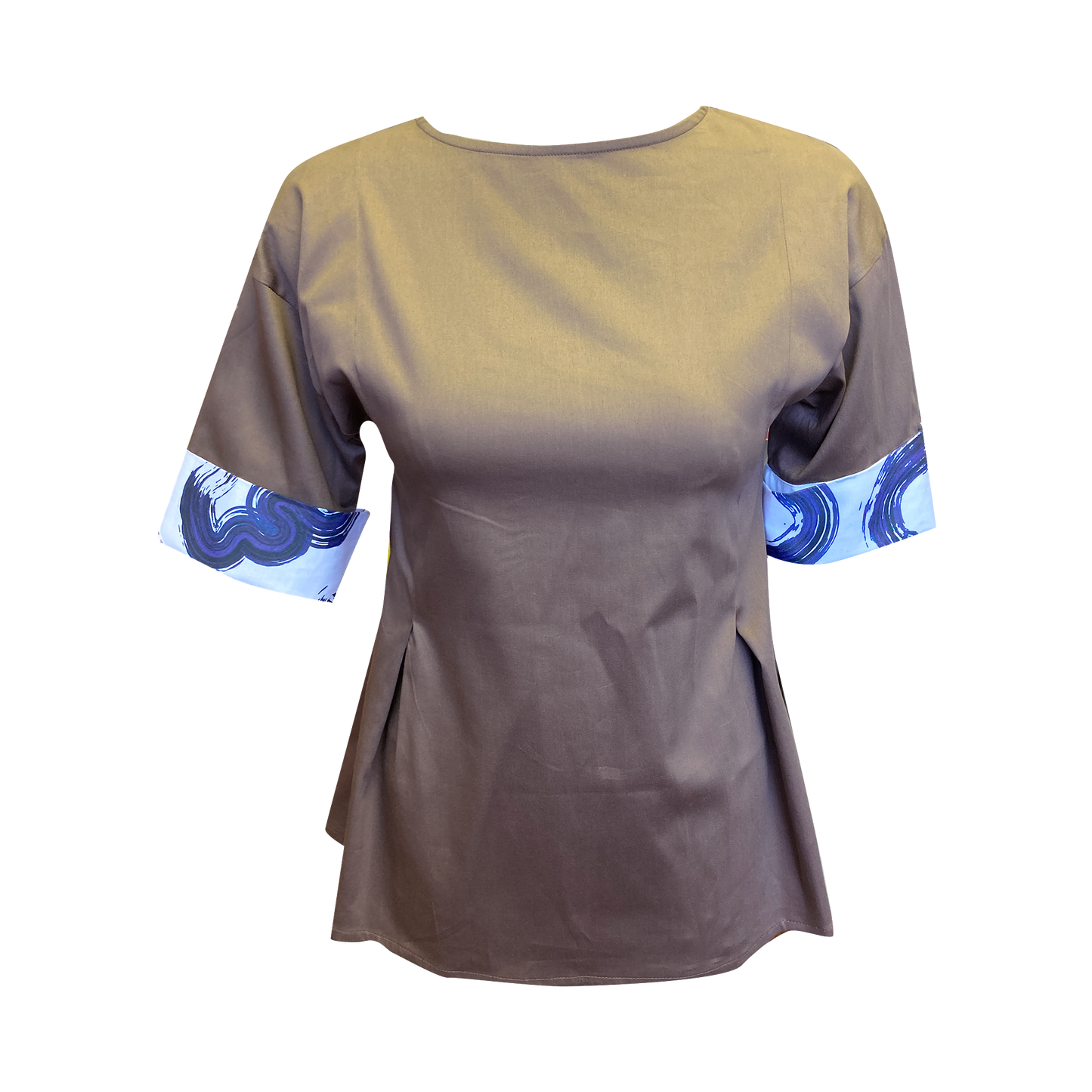 Printed Cuff Tunic (ML42)