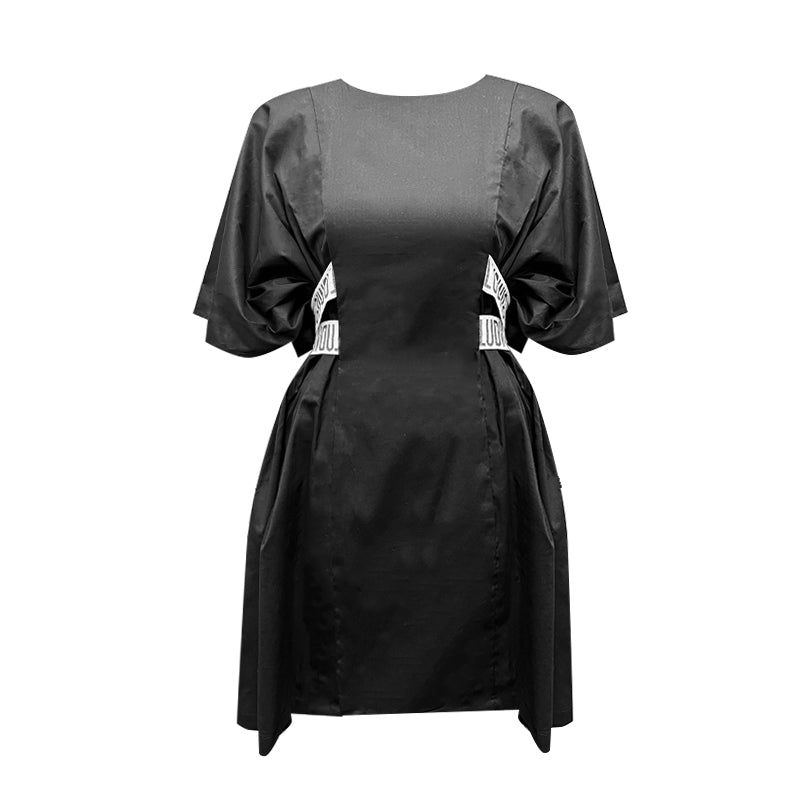 Flare Panel Dress (ML57 Plain Colours)
