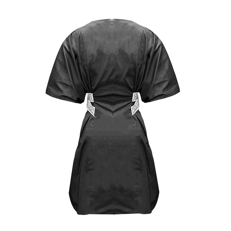 Flare Panel Dress (ML57 Plain Colours)
