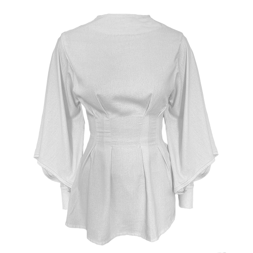 neck shirt (ml61 black/white)