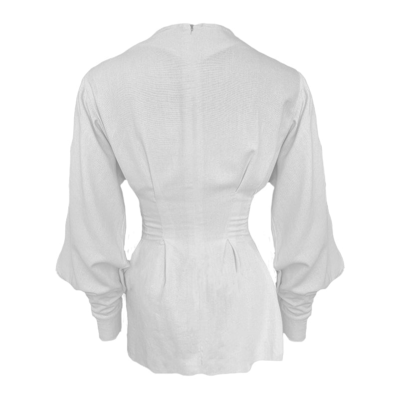 neck shirt (ml61 black/white)