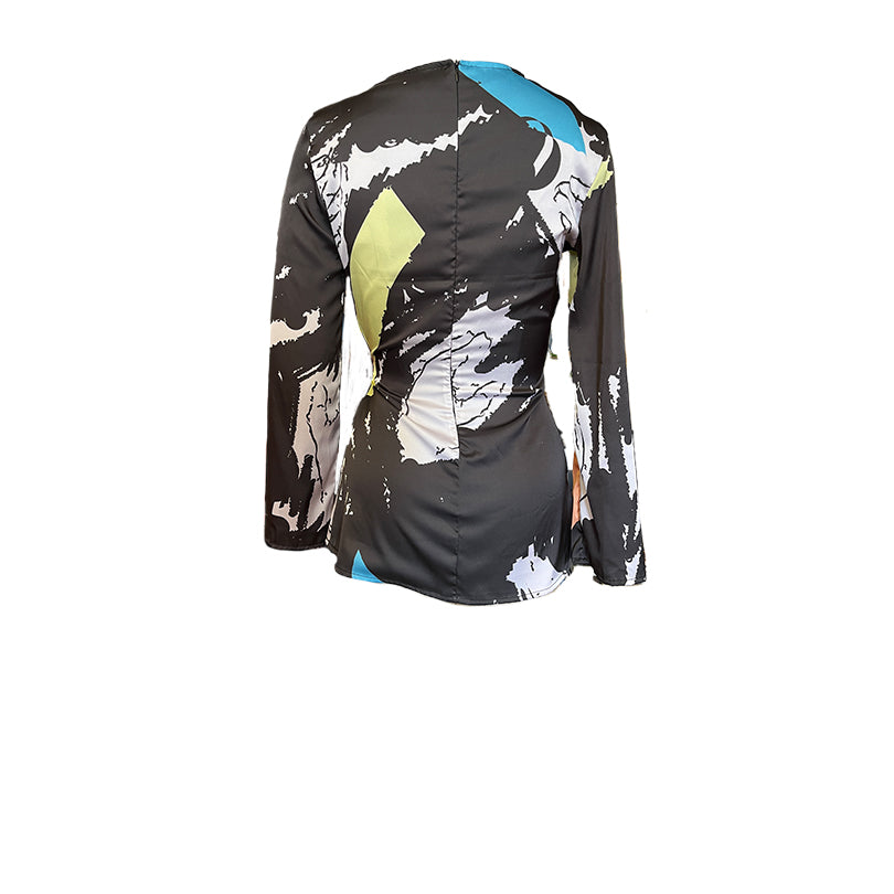Cowl Top (ML62 Print)