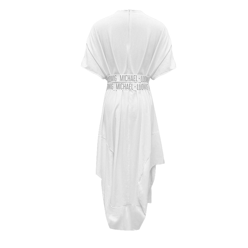 Fishtail Dress (ML66 Black/ White)