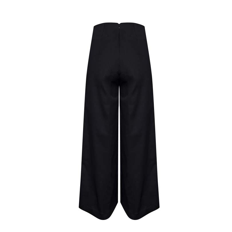 Pleated Wide Leg Trouser (ML67)