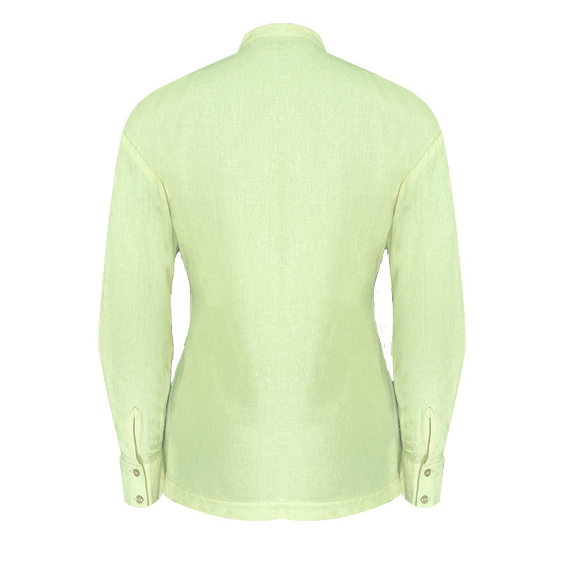 Curve Slit Shirt (ML72 Plain Colours)