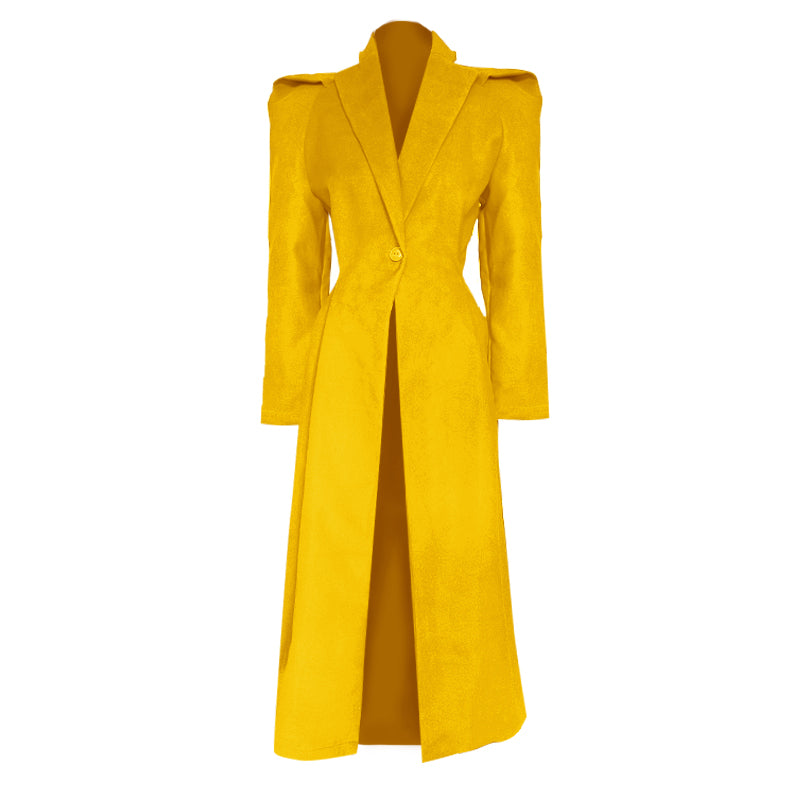 draped sleeve coat (ml75)