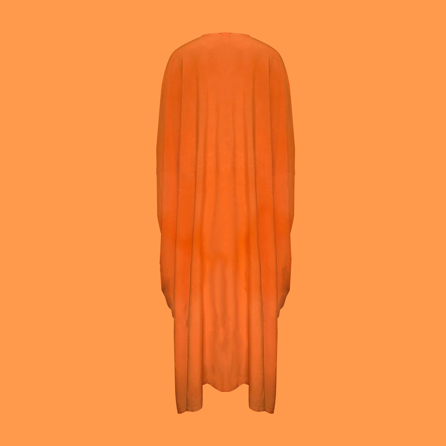 orange one size dress