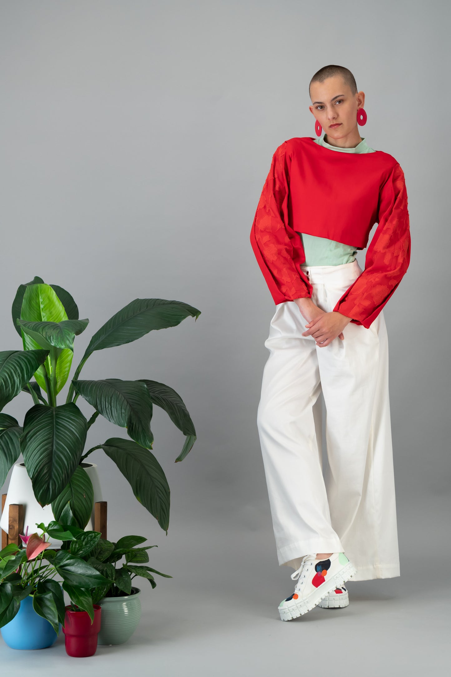Peony Cropped Jacket (ML85)