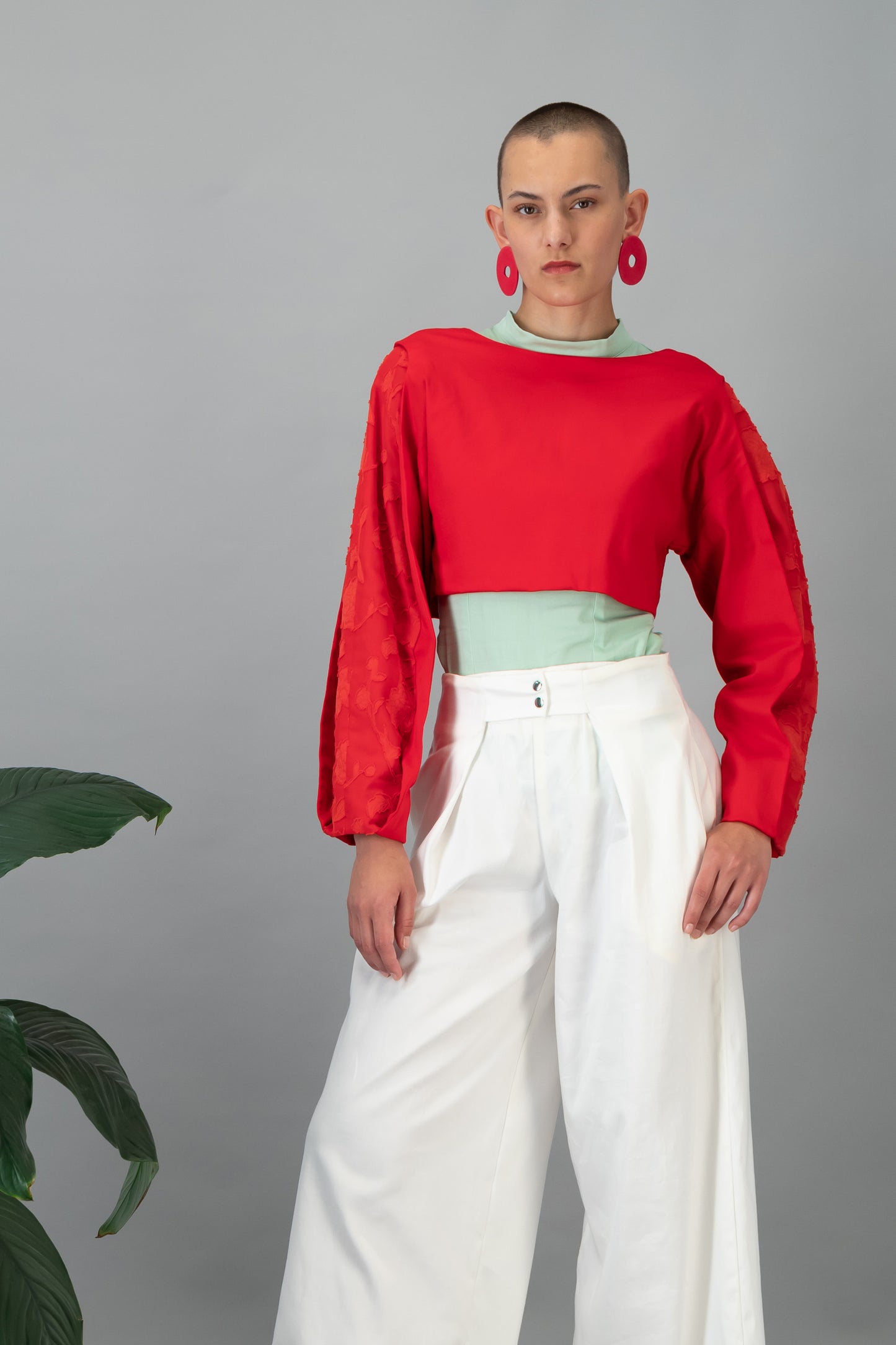 Peony Cropped Jacket (ML85)