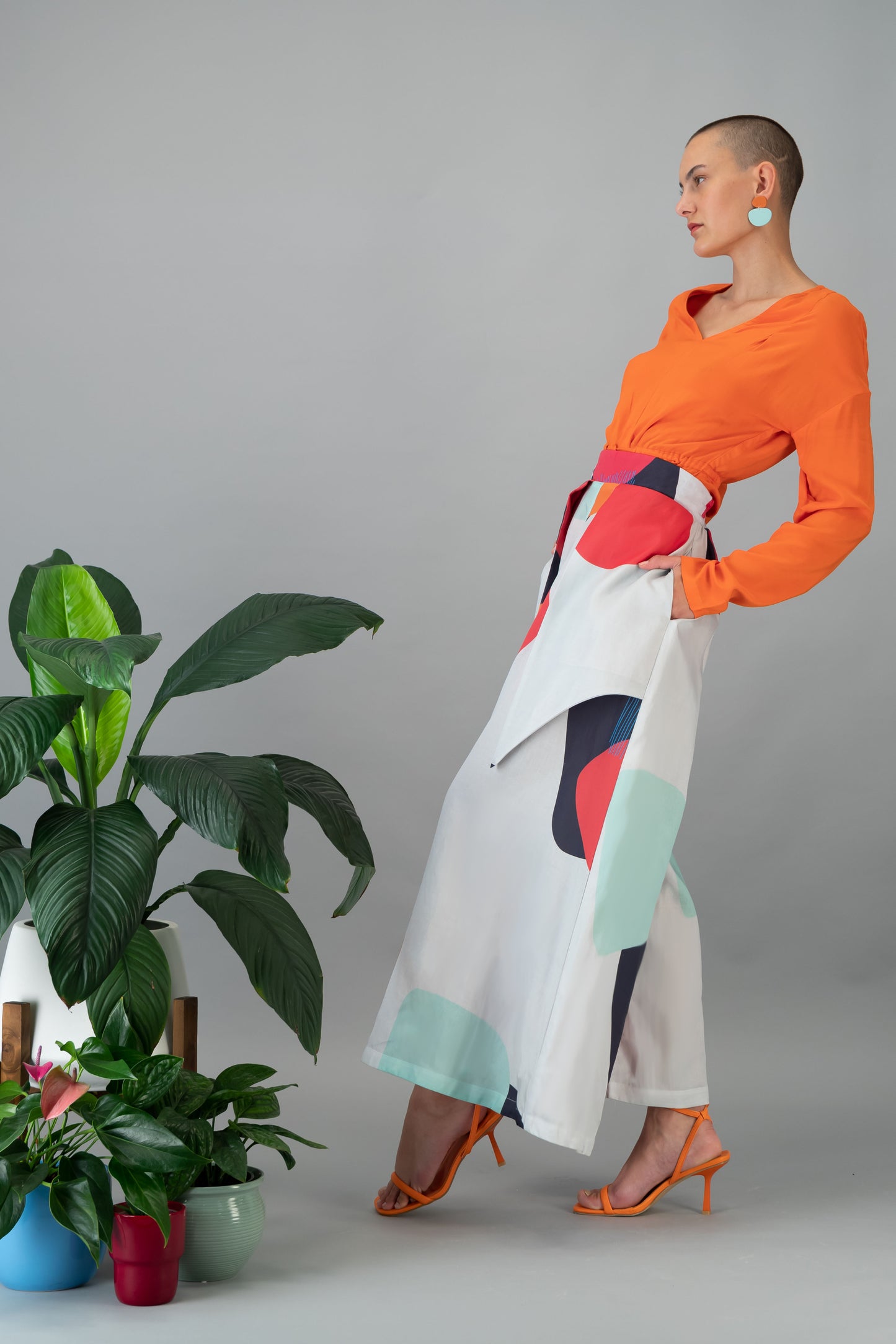 Printed Culottes (ML94 Print)