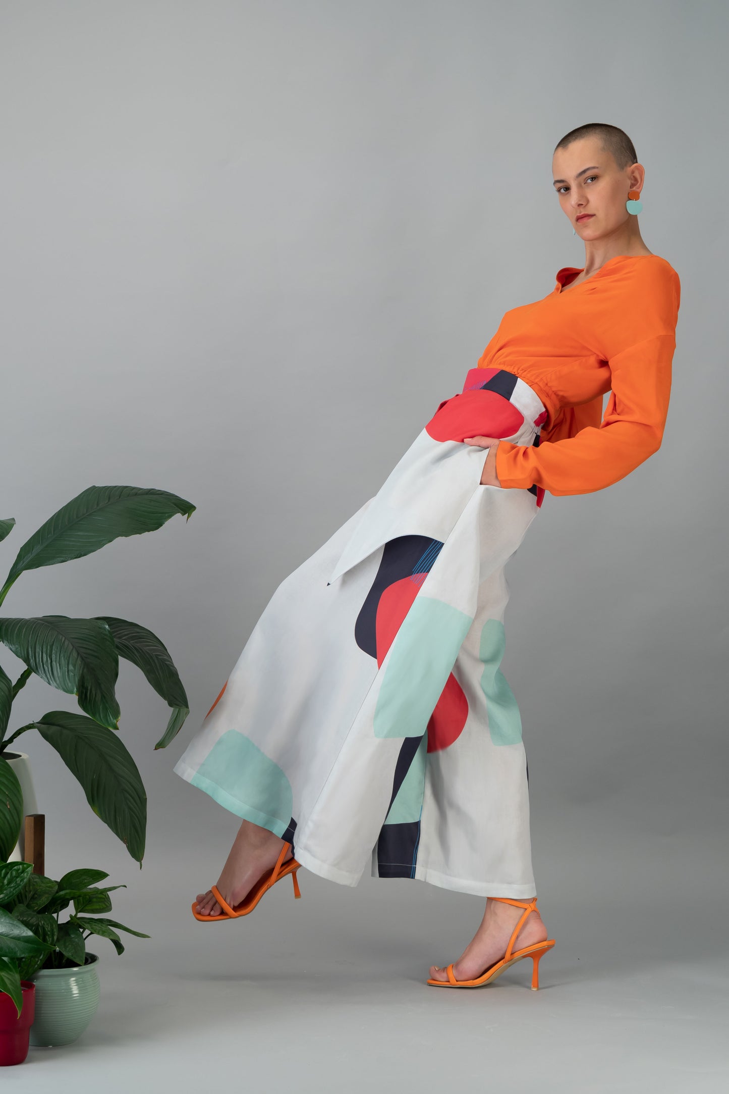 Printed Culottes (ML94 Print)