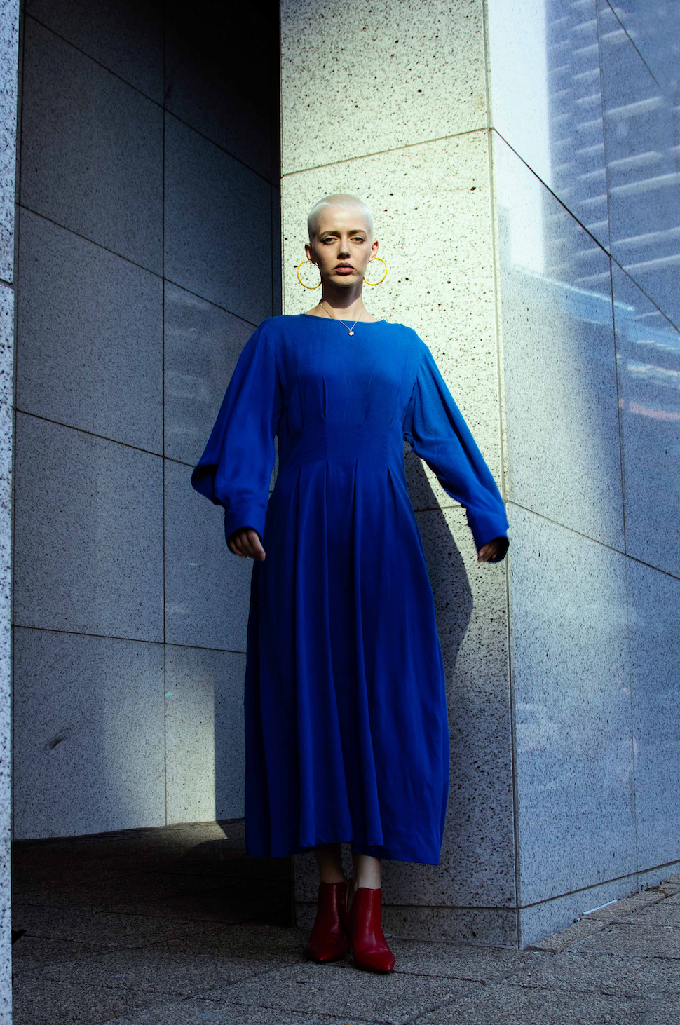 sleeve dress (ml59 in color)