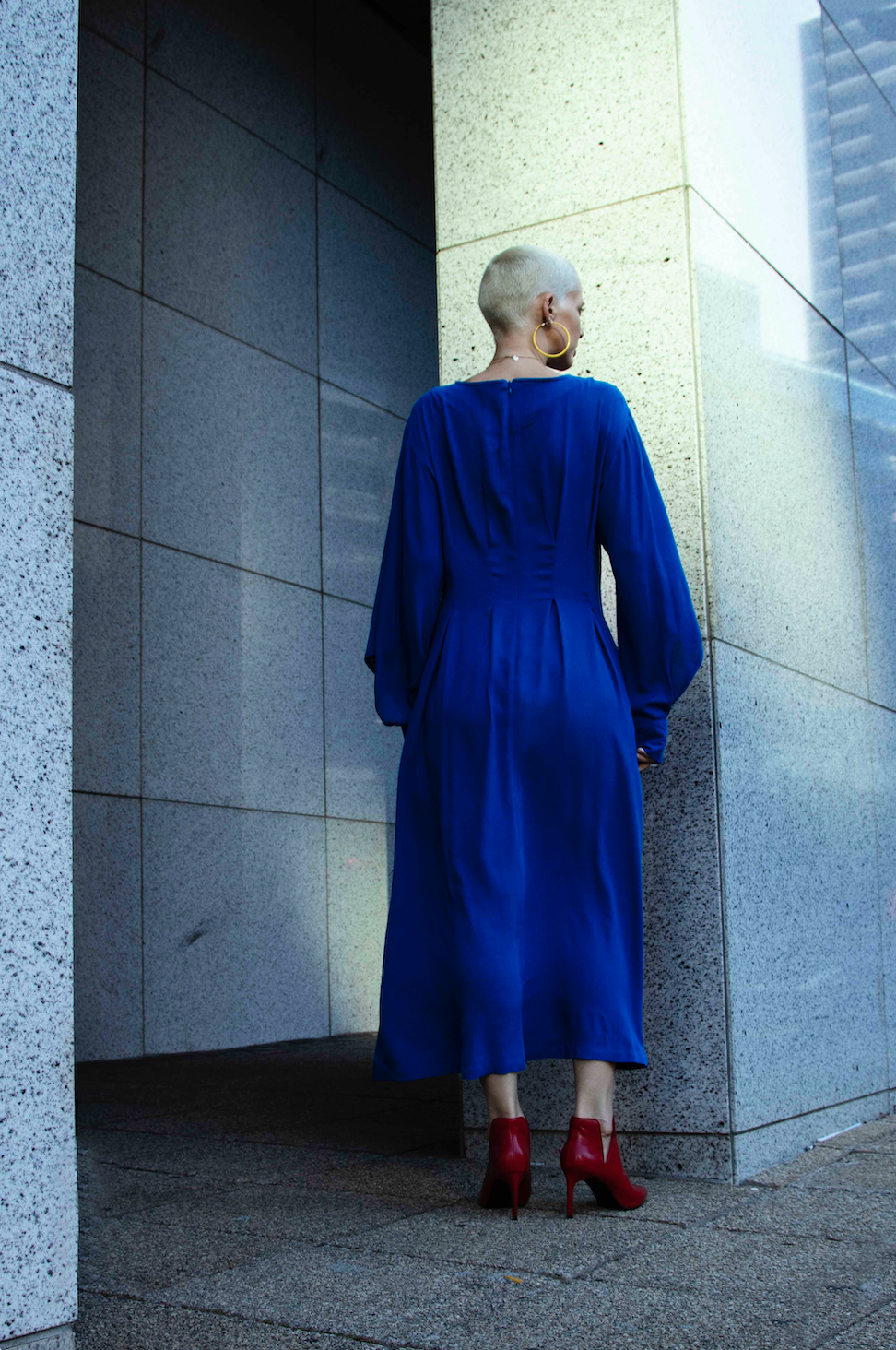 sleeve dress (ml59 in color)