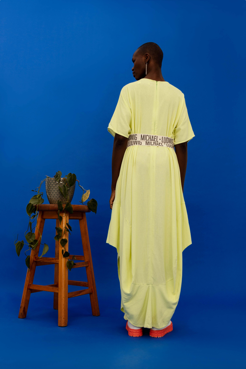 Fishtail Dress (ML66 Black/ White)