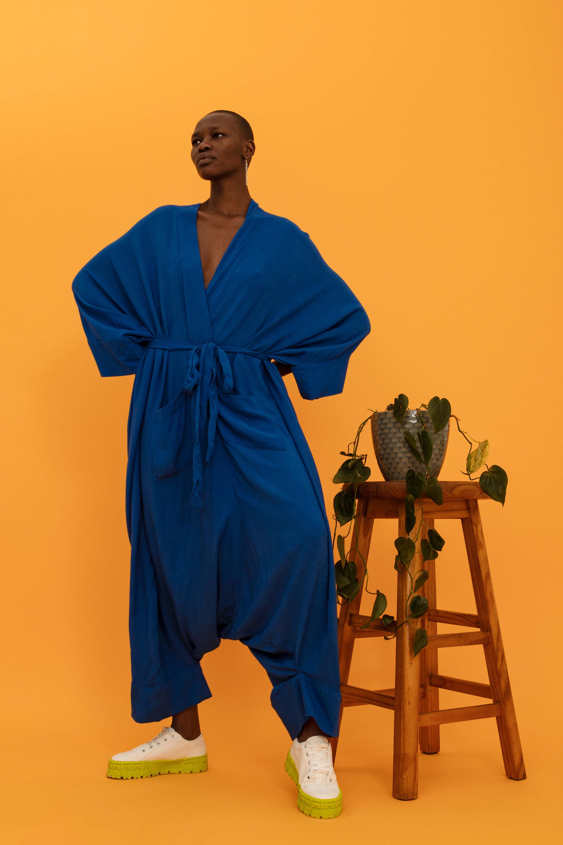 Zero Waste Jumpsuit (ML33 Plain Colours)
