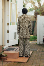 Quatrefoil Oversized Blazer