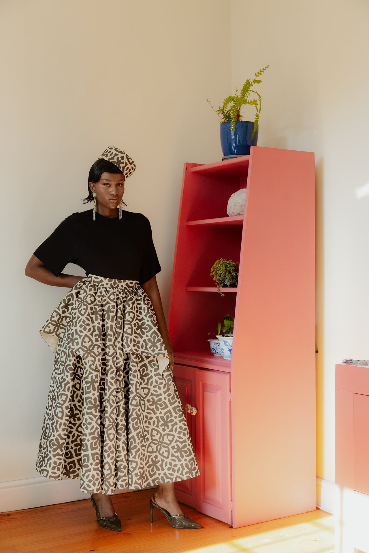 Quatrefoil Skirt