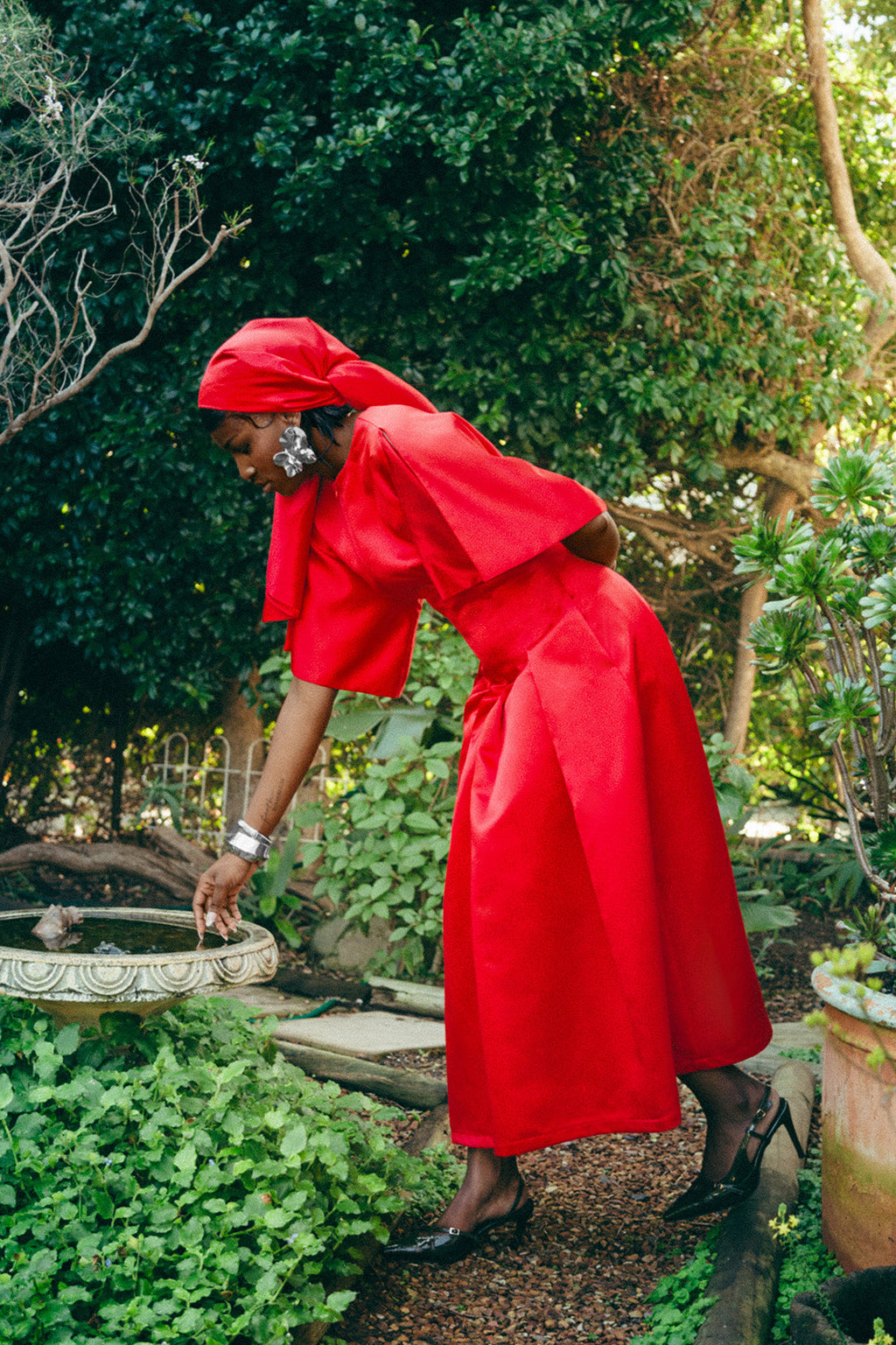 Crimsonage Empire Dress