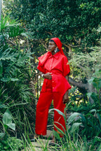 Crimsonage Collar Trouser