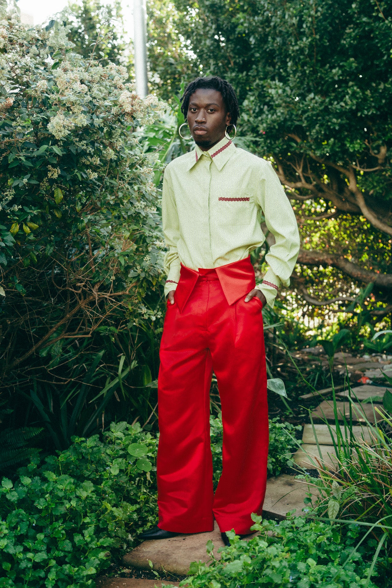 Crimsonage Collar Trouser
