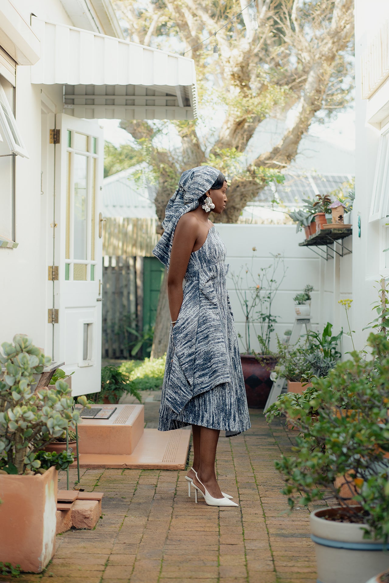 Portrait Strapless Dress