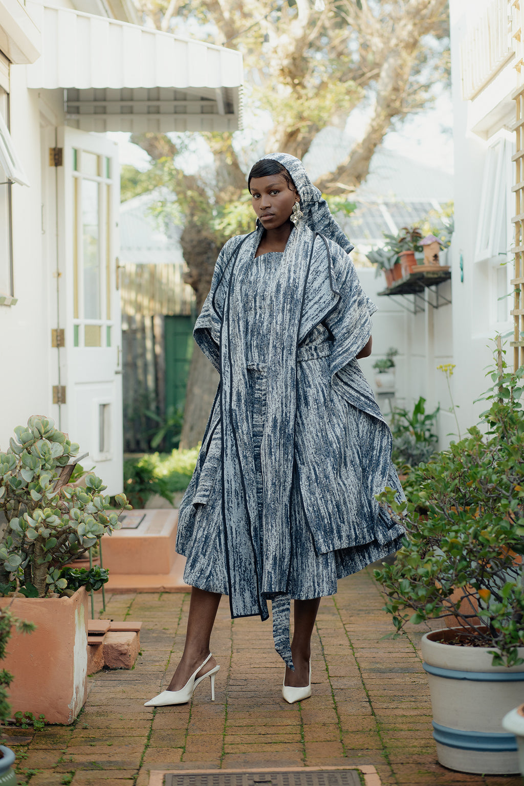 Portrait Zero Waste Kimono Coat