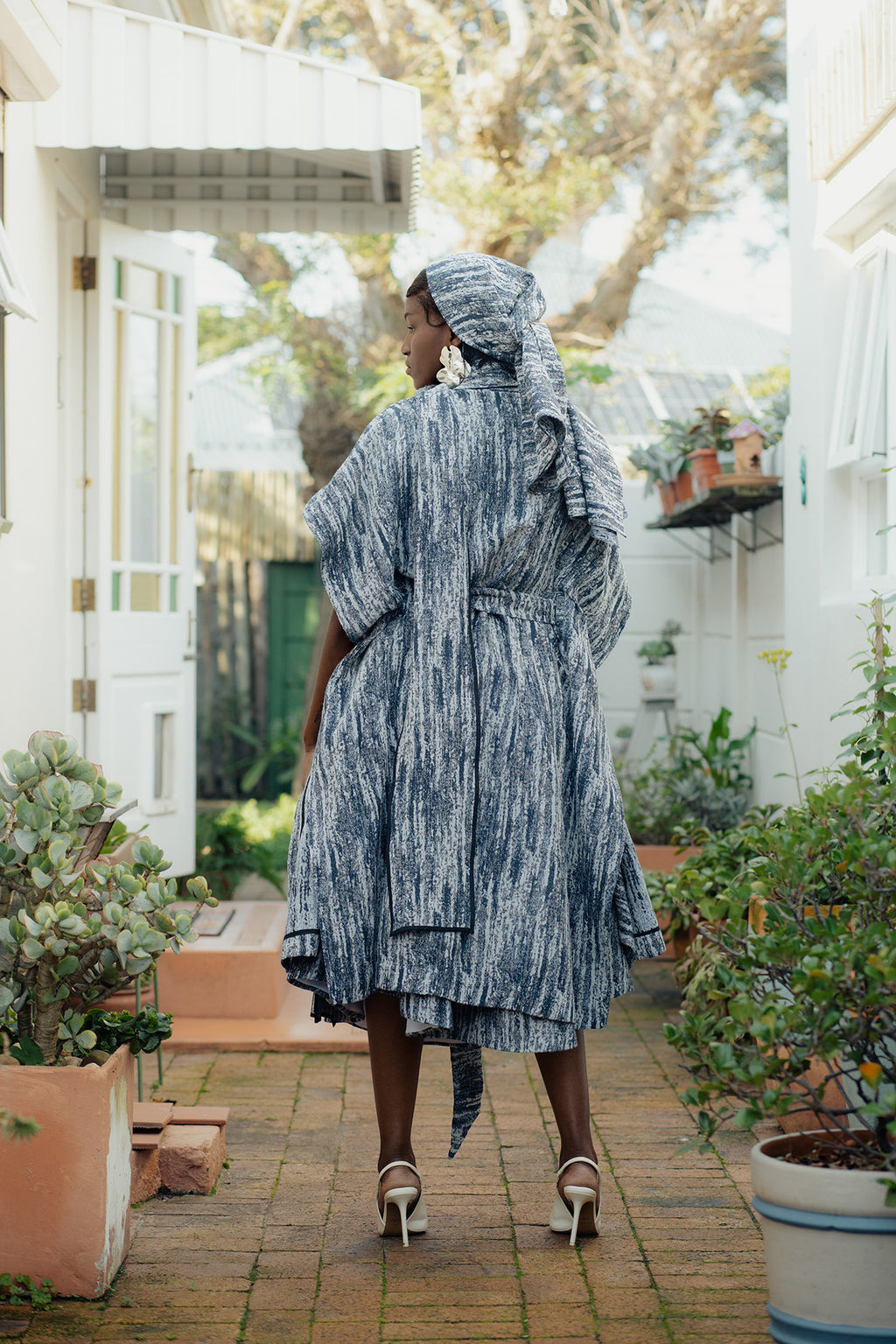 Portrait Zero Waste Kimono Coat