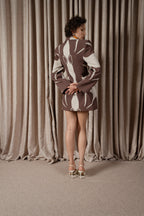 African Daisy Blazer Dress (ML194)