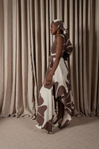 African Daisy Handkerchief Dress (ML200)