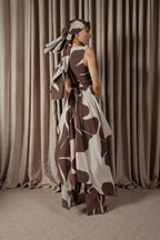 African Daisy Handkerchief Dress (ML200)