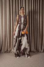 African Daisy Handkerchief Dress (ML200)