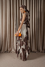 African Daisy Handkerchief Dress (ML200)